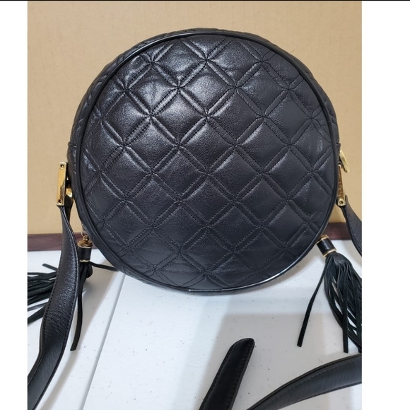 MCM ROUND QUILTED TASSEL CROSSBODY BAG - Picture 2 of 9
